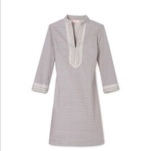 Tory Burch Navy Striped Tunic Dress